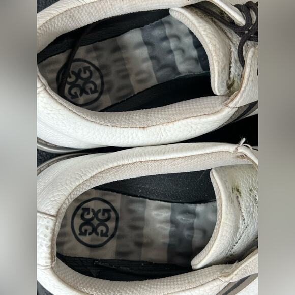 G/FORE Limited Edition Grosgrain Split Toe Gallivanter Snow/Monument MEN 11.5 - Picture 9 of 10